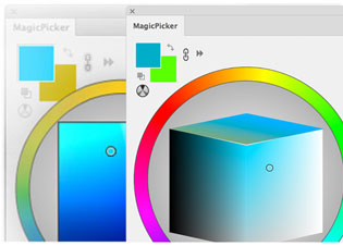 Cambio de temperatura MagicPicker Color Wheel Cambio de temperatura MagicPicker Color Wheel