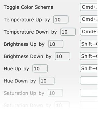 MagicPicker: assign keyboard shortcuts