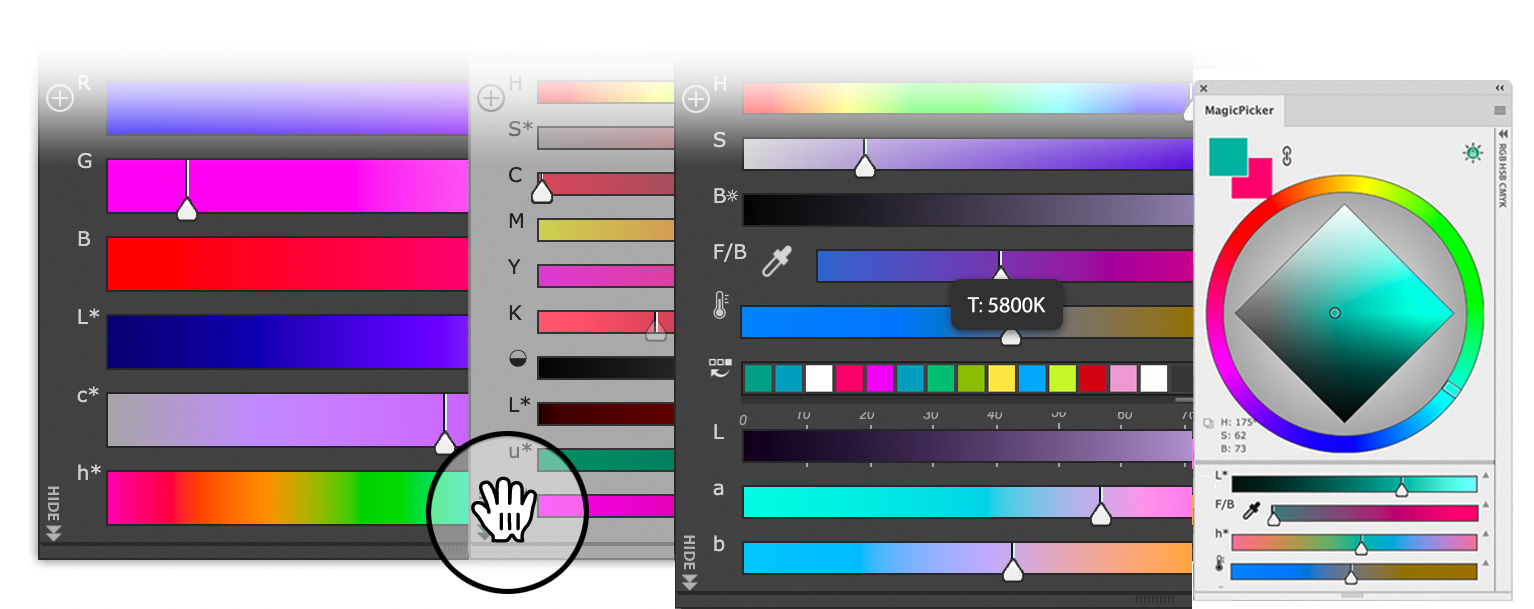 Color Temperature Wheel Color Temperature Wheel