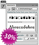 DiskFonts font viewer