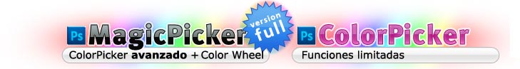 MagicPicker, version full es ColorPicker avanzado + Rueda de colores. ColorPicker, 15-días prueba gratuita