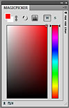 MagicPicker panel Color Wheel color picker example