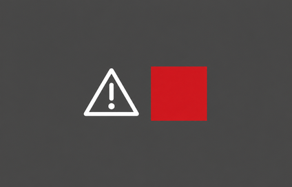 MagicPicker flags colors outside the printable gamut MagicPicker out-of-gamut warning beside a red swatch
